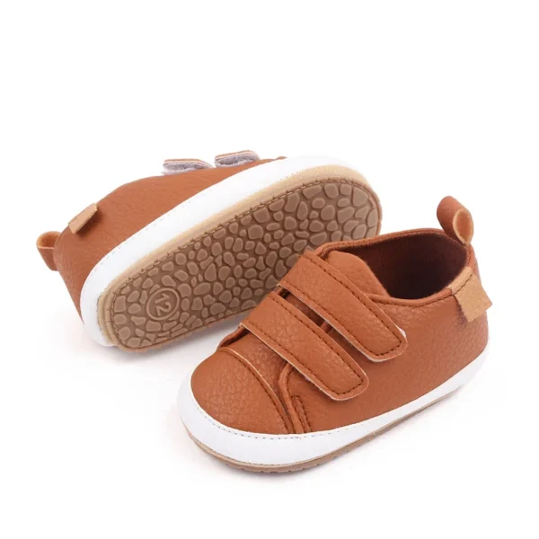 Baby Casual Sneaker Spring and Autumn Soft PU and TPR Sole Anti-slip High Quality Hot Selling 2023 New Fashion for Toddler 0-12M - Image 4