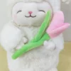 Kawaii Sheep Cute Soft Sweet Lovely Stuffed Animal Look Doll Pink Tulip White Plushie Birthday Festival Gifts For Children Kids - Image 6