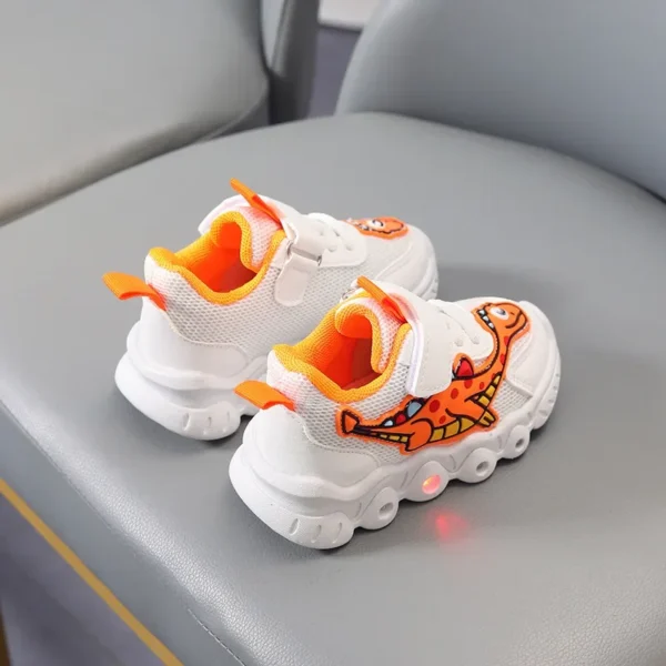 Tennis Shoe LED Children Trainer Cartoon Boy Casual Sneaker for Boy Kid Shoe for Girl Mesh Breathable Shoe Baby Illuminated Shoe - Image 6