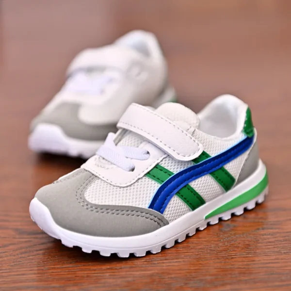 Children's Popular Outdoor Sports Shoes Children Breathable Mesh Running Shoes Baby Comfortable Sports Shoes Boys Casual Sneaker - Image 2