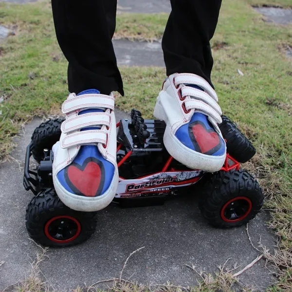4WD RC Car Off Road 4x4 Remote Control Cars Radio Buggy Truck Racing Drift with Led Lights Toys Gift for Boys Girls Children Kid - Image 4