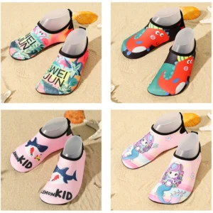 Children Beach Shoes Baby Soft Floor Indoor Slipper Snorkeling Swim Socks Boys And Girls Anti-Slip Home Barefoot Kids Slippers