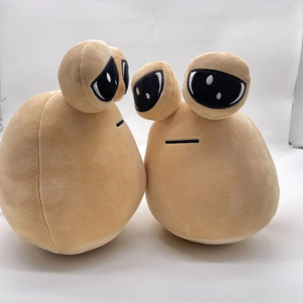 22cm Hot Game My Pet Alien Pou Plush Toy Furdiburb Emotion Alien Plushie Stuffed Animal Pou Doll - Image 3