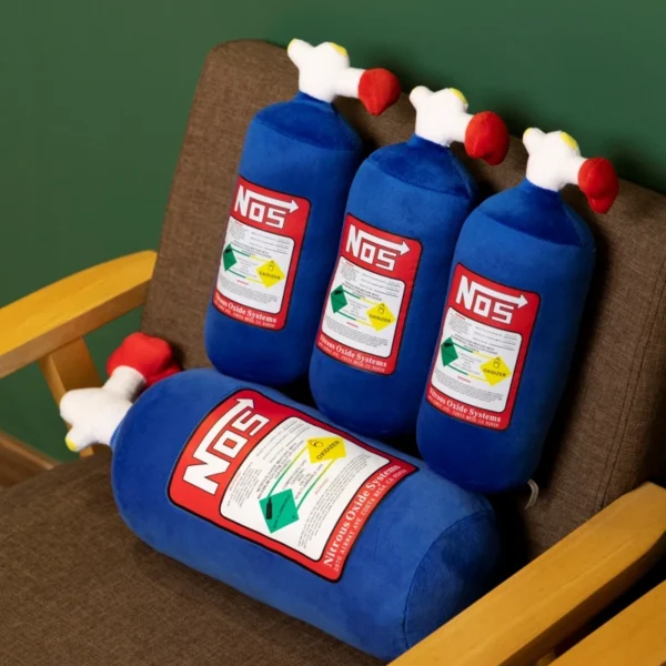 29/45cm Real Life Nitrogen cylinders plush Pillow Car Waist By A Modified Personality Pillow Soft Cushion Room Decoration Gift - Image 3