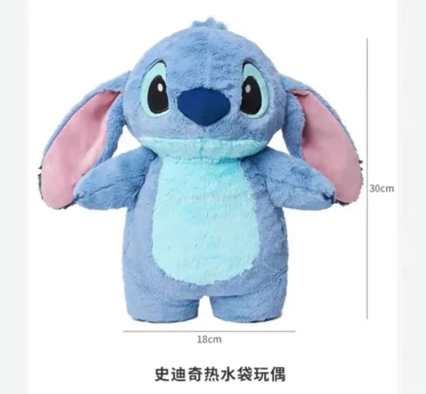 Disney Stitch Anime Winter Extra Large Plush Hot Water Bottle Women's Home Water Filling Hand Warmer Holiday Gift For Girlfriend - Image 6