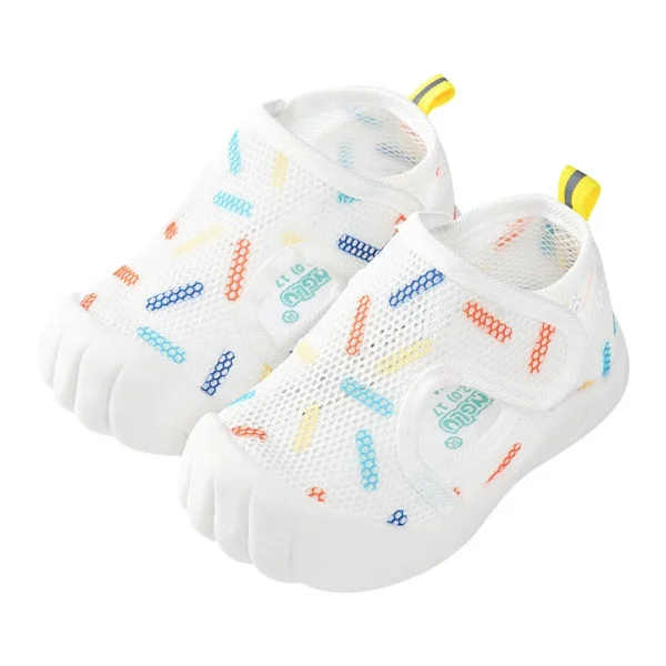 Summer Breathable Mesh Kids Sandals Baby Unisex Casual Shoes Anti-slip Soft Sole First Walkers Infant Lightweight Shoes Tenis - Image 5