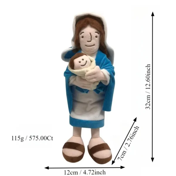 yesu new jesus plush doll thanksgiving gift doll spot jesus pillow - Image 2