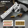 Magnum Zp-5 357 Long Alloy Revolver Soft Bullet Can Be Fired Pistol Boy Simulation Toy Repeating Pistol Children's gifts - Image 5