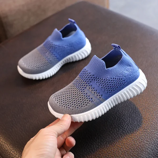 Children Shoes Soft Breathable Mesh Kids Sneakers Spring Autumn Boys Girls Casual Sport Shoes School Toddler Slip-on Shoes - Image 3
