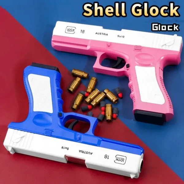 Soft Bullet Toy Gun for 6+ Kids Outdoor Combat Weapon Eat Chicken Toys with Silencer Foam Ejection Toy Gun Toy For Boys Girls - Image 3