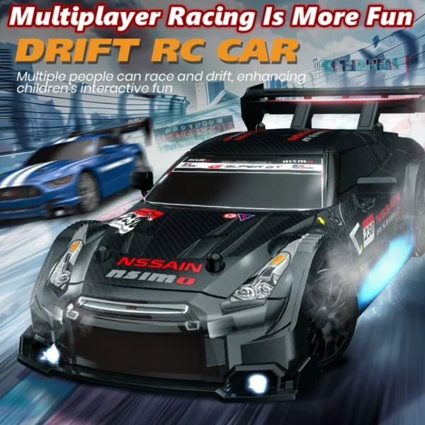 4WD RC Drift Car Remote Control GTRPRO AE86PRO Model 4x4 Racing RTR Radio Truck Vehicle Toy Gift for Boy Girl Children Kid Adult - Image 3