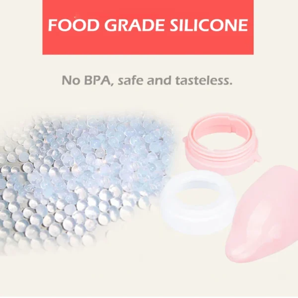 Baby Feeding Bottle Dolphin Silicone Rice Cereal Spoon Newborn Tableware Baby Goods Feeding Spoon - Image 3