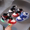 Disney Children's Led Light Shoes Fashion Aoger Spiderman Boys Sneakers Girls Cartton Casual Shoes Breathable Kids Sport Shoes - Image 2