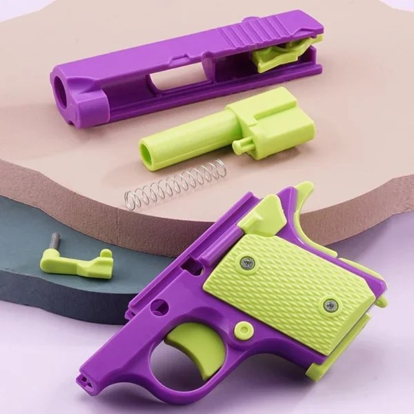 Children'S Toy Guns Model 3D Mini 1911 Gravity Printing Fidget Toy for Kids Adults Stress Relief Toy Children Decompression Gift - Image 5