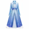 Disney Frozen Girls Dress Elsa 2 Princess Cosplay Costume Kid Fancy Children Gowns Vestidos Snow Queen - Image 2