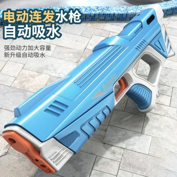 Electric Water Gun Toys Bursts Children's High-pressure Strong Charging Energy Water Automatic Water Spray Children's Toy Guns - Image 5
