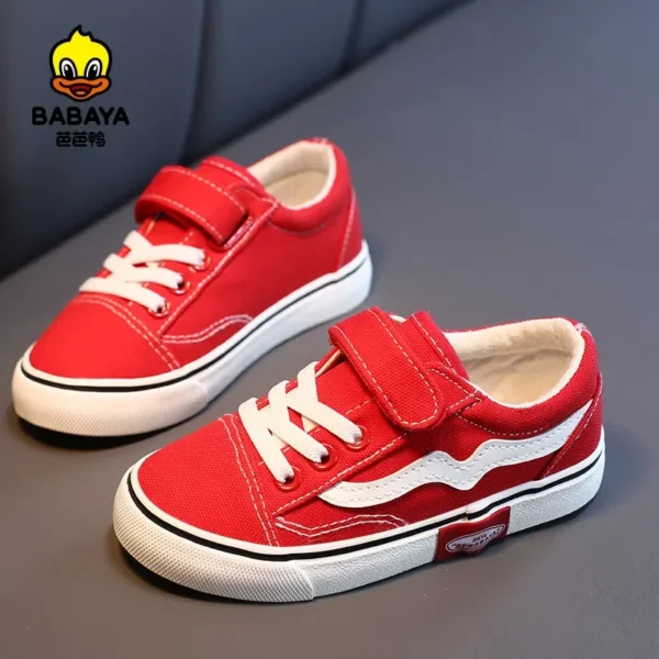 Children Canvas Shoes for Kids Sneakers Breathable New Spring 2024 Fashion Toddler Girl Shoes Kids Boys Casual Shoes - Image 5