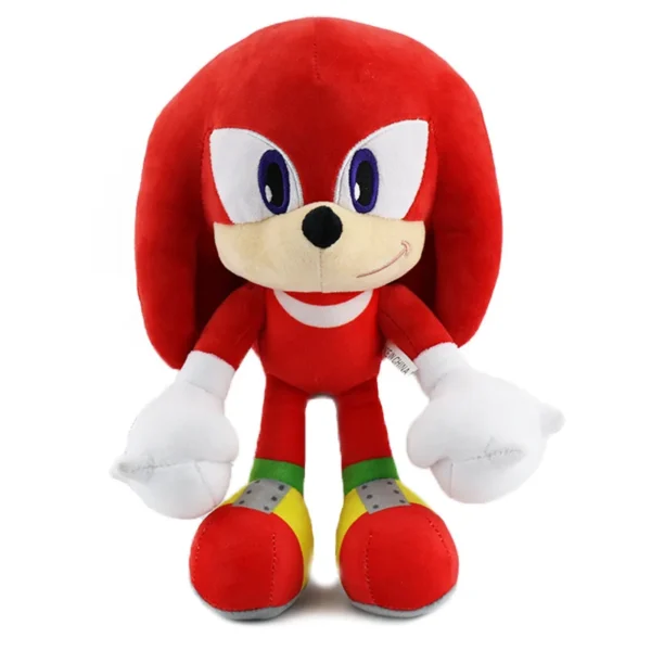 30cm Sonic peluches toy cartoon hedgehog Amy Rose knuckle tail soft stuffed doll child birthday Sonic lovely toys - Image 4