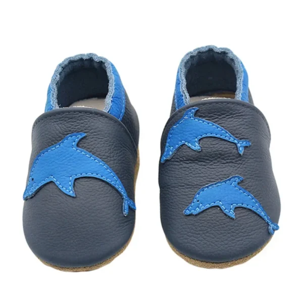 Baby Shoes Soft Cow Leather Bebe Newborn Booties for Babies Boys Girls Infant Toddler Moccasins Slippers First Walkers Sneakers - Image 5