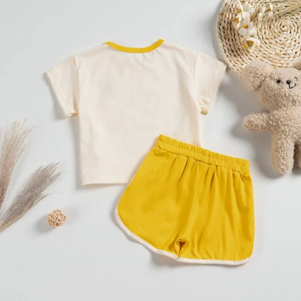 Summer Baby Clothes Sets Short Sleeve T-shirts and Pants 2pcs Boys and Girls Suits Cotton Outfits - Image 4