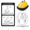 RC Toy 2.4G Super Battle Bumper Car Pop-up Doll Crash Bounce Ejection Light Children's Remote Control Toys Gift for Parenting - Image 6