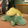New 80CM Big Long Cute Dinosaur Plush Toy Soft Cartoon Animal Crocodile Plush Doll Boyfriend Pillow Child Girl Birthday Gift - Image 6