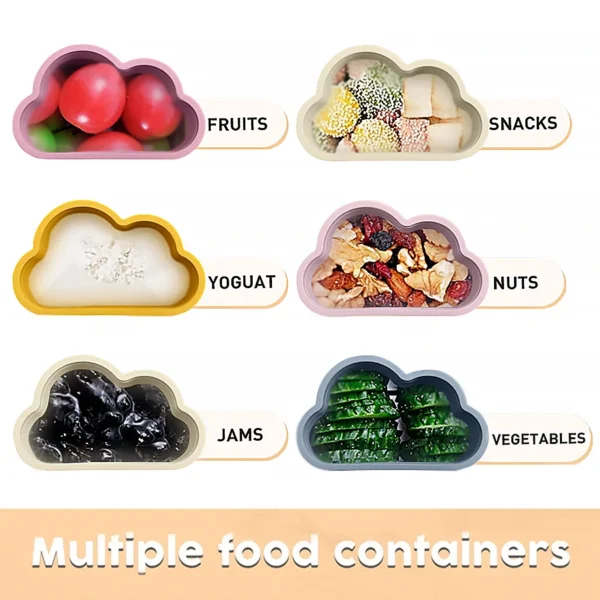 New Baby Cartoon Shape Snack Cup Toddle Portable Food Storage Box Portable Snacks Container BPA Free Soft Lid Baby Stuff - Image 5