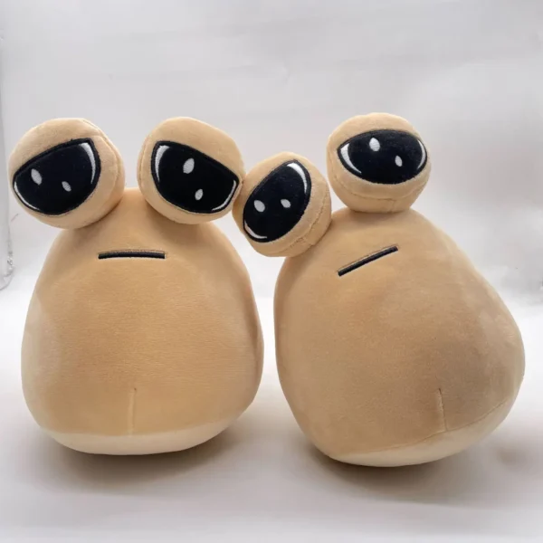 22cm Hot Game My Pet Alien Pou Plush Toy Furdiburb Emotion Alien Plushie Stuffed Animal Pou Doll - Image 2