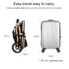 Lightweight Baby Stroller baby stroller 2 in 1 Stroller for baby car Comfort Baby Stroller 2 in 1 for newborn baby Free Shipping - Image 6