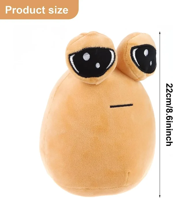 22cm/8.6in Pou Plush Cartoon Alien Toy Kawaii Stuffed Animal Doll Hot Game Figure Gifts for Fans - Image 4