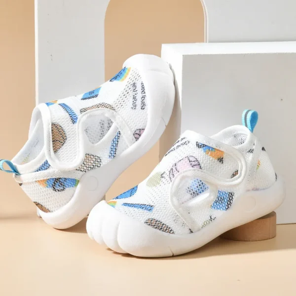 Summer Breathable Mesh Kids Sandals Baby Unisex Casual Shoes Anti-slip Soft Sole First Walkers Infant Lightweight Shoes Tenis - Image 2