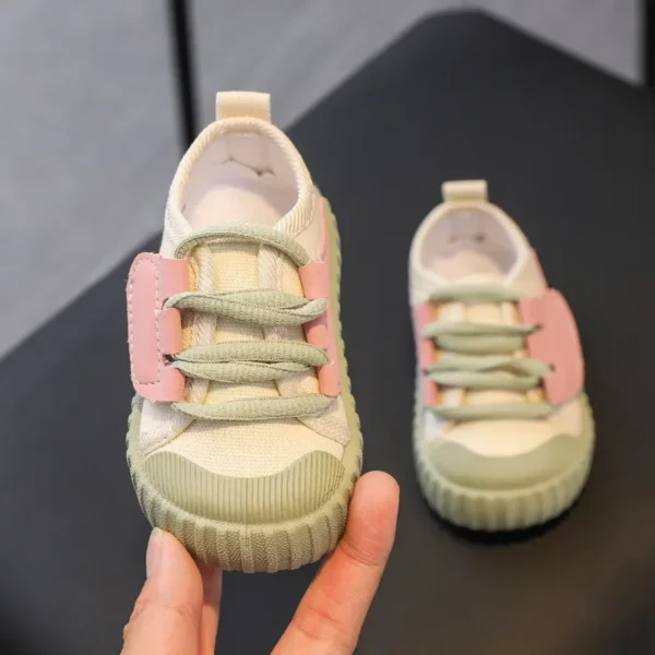 Tennis Baby Girl Boy Casual Shoes Spring Autumn Fashion Infant Toddler Kids Sneakers Comfortable Soft Sole Children Canvas Shoes - Image 3