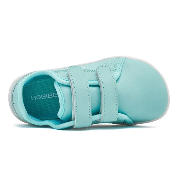 HOBIBEAR Kids Barefoot Shoes Little/Big/Kid Wide Toe Minimalist Sneakers Lightweight Hook Loop Artificial Leather Shoes - Image 5