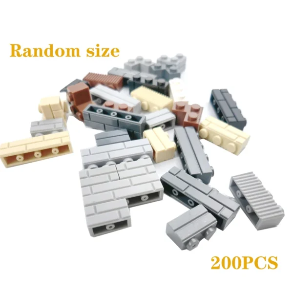DIY Building Blocks Figures City MOC Thick Wall Bricks Educational Creative Toys for Children Size Compatible with All Brands - Image 2