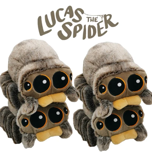 Stuffed Soft Animals Plushies Spider Toy Black Little Lucas Simulated Pillow Doll Anime Game Room Pillow Decora Kid Gift - Image 2