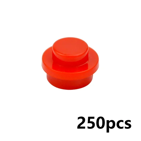 250Pcs MOC Assemble Particles 4073 6141 15570 Plate Round 1x1 Dot DIY Building Blocks 1*1 Figures Lamp Bricks Toy for Kids - Image 6