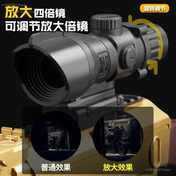 2024 New M416 Shell Ejection Soft Bullet Gun AKM Fireable Rifle Boy 98K Sniper Rifle Simulation Gun Firearm Model Children's Toy - Image 3