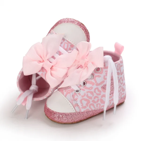 Spring and Autumn Women's Baby Casual Sports Shoes Soft Sole Anti slip Indoor and Outdoor Walking Shoes First Step Walking Shoes - Image 6