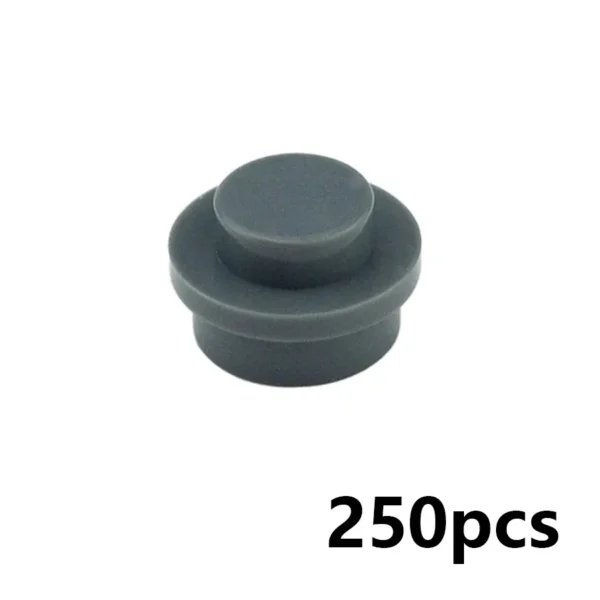 250Pcs MOC Assemble Particles 4073 6141 15570 Plate Round 1x1 Dot DIY Building Blocks 1*1 Figures Lamp Bricks Toy for Kids - Image 5