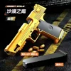 Mechanical Automatic Desert Eagle Toy Gun Shell Ejection Airsoft Pistol Continuous Firing Soft Bullet Toy for Children Shooting - Image 6
