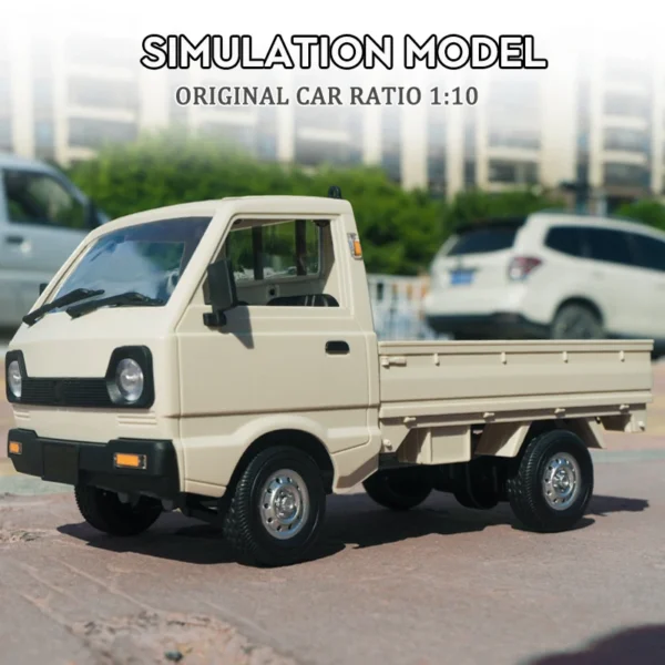 WPL D12 1:10 / 1:16 RC CAR Simulation Drift Climbing Truck LED Light Haul Cargo Remote Control Electric Toys For Children - Image 6