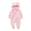 Winter Essentials Fleece Baby Clothes Romper Kids Boys Girls Pajamas Hooded Toddler Bodysuit Infant Jumpsuit Newborn Onesies - Image 5