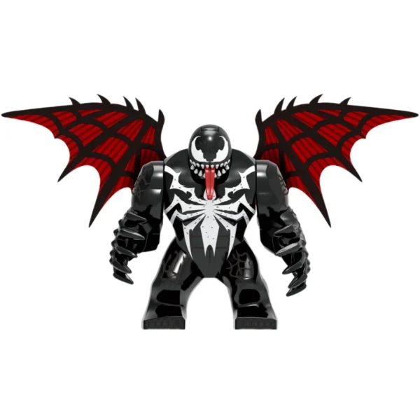 Building Blocks Marvel Transformation Figures Big Goblin Spiderman Iron Man Venom Captain Hawk Deadpool Technic Armor Gift Toys - Image 5