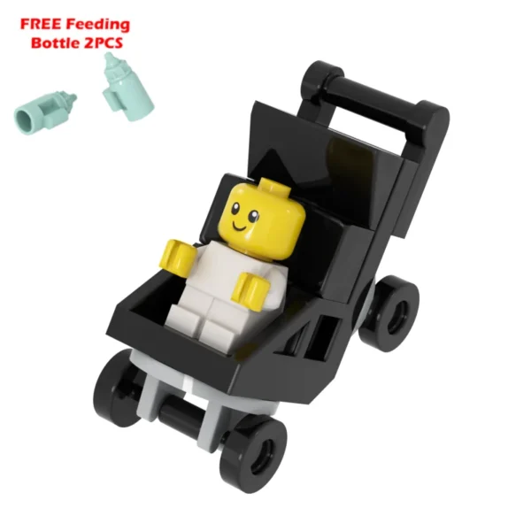 Infant Baby MOC Building Blocks Toys Kids Collection Souvenir Gift Pretend Play Decoration Boy Girl City 25128 24581 - Image 6