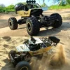 4WD RC Car Off Road 4x4 Remote Control Cars Radio Buggy Truck Racing Drift with Led Lights Toys Gift for Boys Girls Children Kid - Image 5