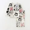 2Pcs Sweet Girl Minnie Print Clothes Cotton Long Sleeve Top + Leggings Toddler Girl Clothing Sets - Image 6