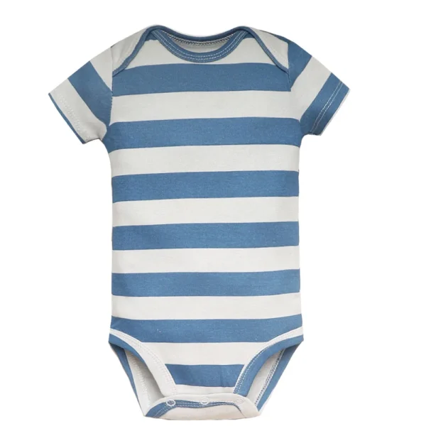 5PCS/Lot Newborn 100% Cotton Baby Boy Girl Clothes Short Sleeve Soft Baby Bodysuits Infant Bebe Clothing Baby Shower Gifts - Image 5