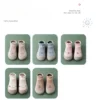 Baby walking shoes with soft soles, anti slip and breathable socks, indoor and outdoor boys and girls odor resistant floor shoes - Image 3