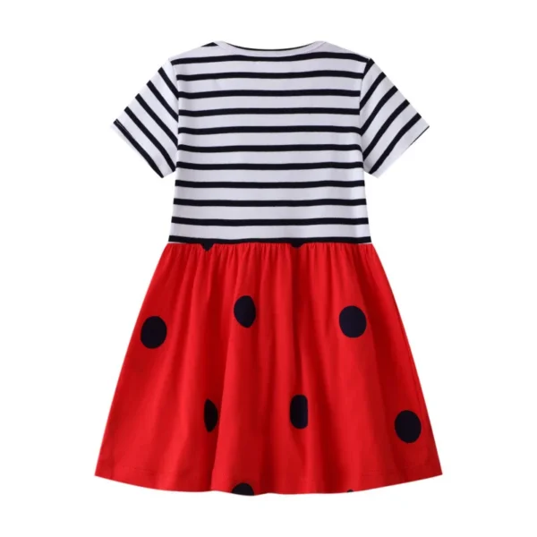 Jumping Meters New Arrival Girls Princess Dresses Cotton Stripe Children's Birthday Gift Toddler Costume Hot Selling Frocks - Image 2
