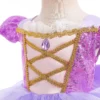 Disney Rapunzel Girl Princess Dress Cosplay Tangled Halloween Birthday Party Vestido Kids Birthday Costume - Image 5